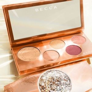 ✨ becca pop goes the glow face and eye palette ✨